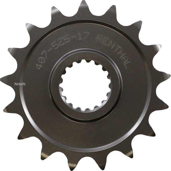 【USA在庫あり】 レンサル RENTHAL フロント スプロケット 525 17T スチール 15年-17年 アプリリア RSV4 1212-1612 HD店