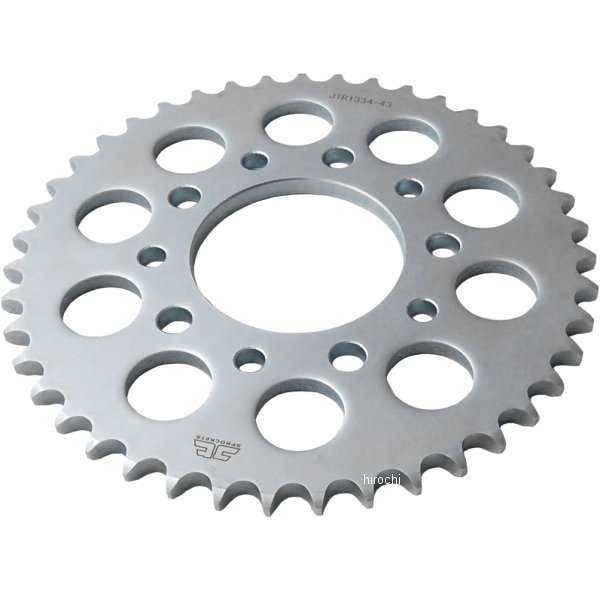 【USA在庫あり】 JT スプロケット JT Sprockets リア スプロケット 43T/530 79年-00年 CB1000、CBR1000、VF1000 JTR1334-43 HD店