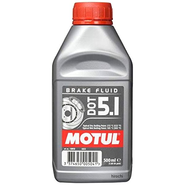 モチュール MOTUL ブレーキフルード DOT5.1容量:500ml用途:バイク、自動車用100%化学合成※パッケージは予告なく変更になる可能性がございます。100950楽天 HD店