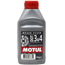 モチュール MOTUL DOT 3&4 100%化学合成 ブレーキフルード 500ml 102718 HD店