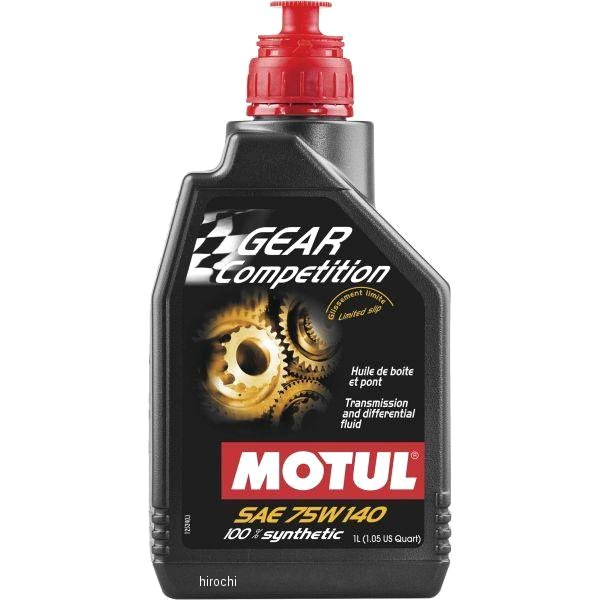 モチュール MOTUL ギア コンペティション 100%化学合成 ギアオイル 75W-140 1リットル 105779 HD店