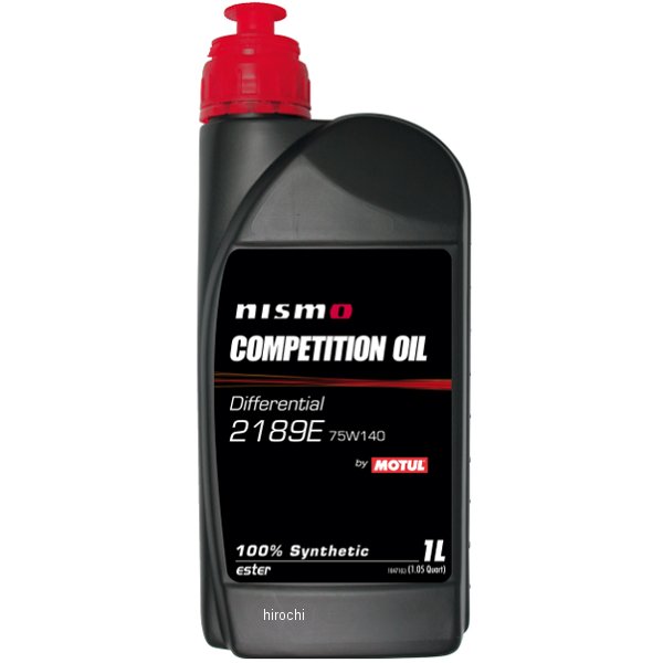 モチュール MOTUL ギアオイル NISMO COMPETITION OIL type 2189E容量:1LSAE粘度:75W-140100%化学合成※パッケージは予告なく変更になる可能性がございます。110536楽天 HD店