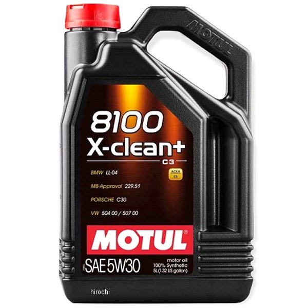 `[ MOTUL 8100 X-clean+ 100%w 4Xg 4֗pGWIC 5W-30 5bg 110575 HDX