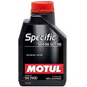 モチュール MOTUL SPECIFIC 504 00-507 00 100 化学合成 4スト 4輪用エンジンオイル 5W-30 1リットル 110577 HD店