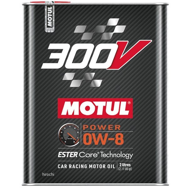 `[ MOTUL 300V POWER 100%w 4Xg 4֗pGWIC 0W-8 2bg 110854 HDX