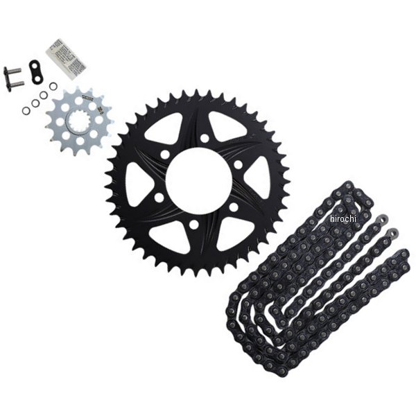 【USA在庫あり】 ボルテックス Vortex チェーン、スプロケット キット 520RX3 15T/43T 07年-21年 ZX-6R 1230-1527 HD店