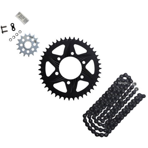 【USA在庫あり】 ボルテックス Vortex チェーン、スプロケット キット 520SX3 15T/43T 07年-21年 ZX-6R 1230-1528 HD店