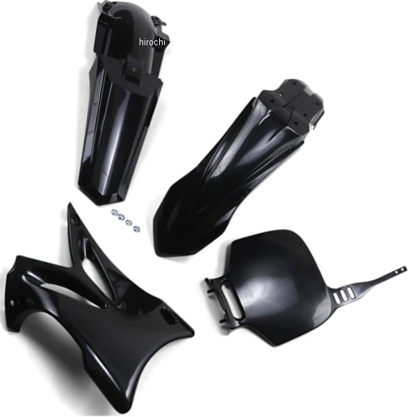 【USA在庫あり】 UFO PLAST ユーフォープラスト ボディキット YZ85 リスタイル 黒 1403-1545 HD店