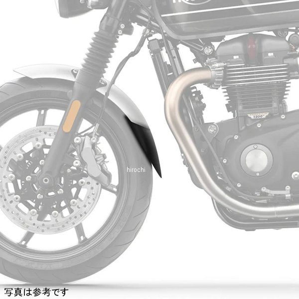 ピラミッドプラスチック Pyramid Plastics 延長フェンダー ショート 22年 Speed Twin1200 マットブラック 056615 HD店
