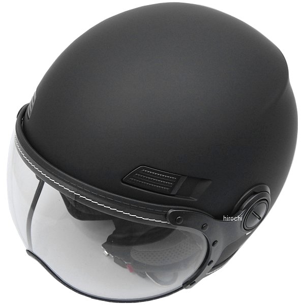 【メーカー在庫あり】 マルシン工業 Marushin ジェットヘルメット MS-340 マットブラック Mサイズ (57-58cm) MS340MBK/M HD店