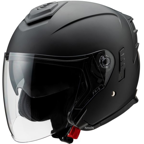 【メーカー在庫あり】 マルシン工業 Marushin ジェットヘルメット インナーバイザー付き MSJ2 JE-1 フラットブラック Mサイズ 01002324 HD店(2)
