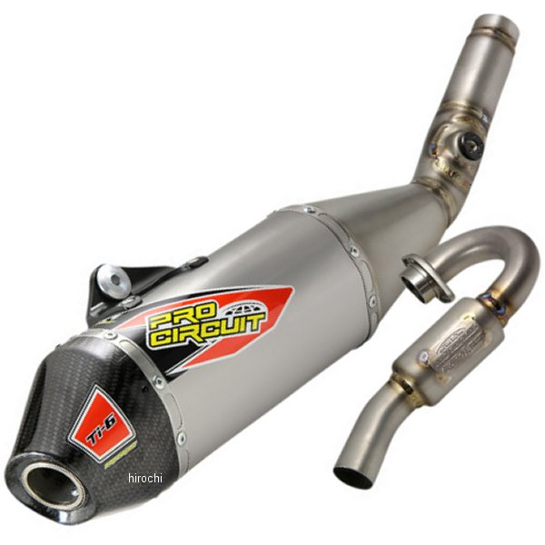 【USA在庫あり】 プロサーキット PRO CIRCUIT フルエキゾースト Ti-6 21年 KX250、KX250F 1820-1976 HD店