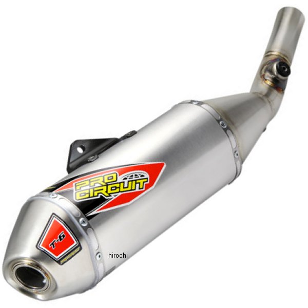 【USA在庫あり】 プロサーキット PRO CIRCUIT スリップオンマフラー T-6 20年 KX250F 1821-1976 HD店