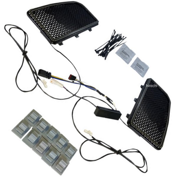 【USA在庫あり】 カスタム ダイナミクス LIGHT FAIRING LWR インサートS 2020-1919 HD店