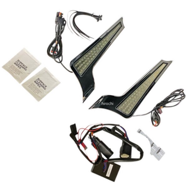 【USA在庫あり】 カスタム ダイナミクス LED パネル クローム W/スモークレンズ 2040-2721 HD店