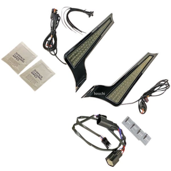 【USA在庫あり】 カスタム ダイナミクス LED パネル クローム W/スモークレンズ 2040-2723 HD店