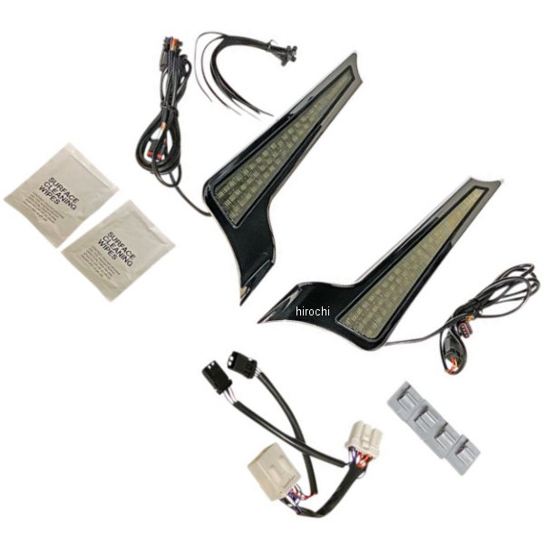 【USA在庫あり】 カスタム ダイナミクス LED パネル クローム/スモークレンズ 2040-2725 HD店