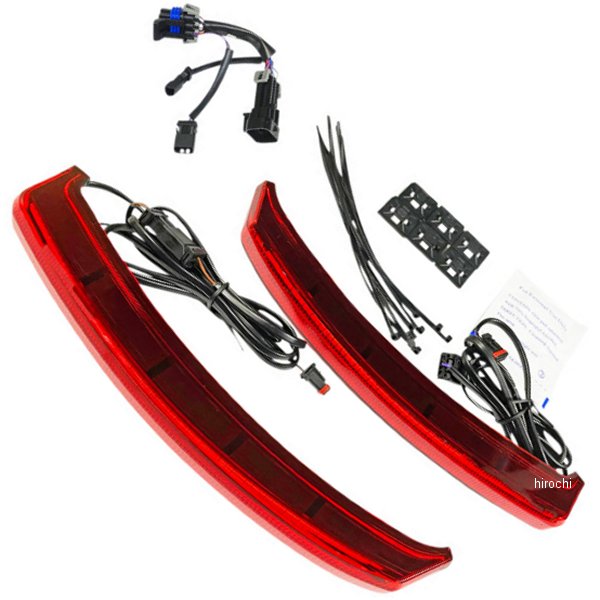 【USA在庫あり】 CD-INDバッグ-INT-R カスタム ダイナミクス LIGHT バッグ RED IND INTL 2040-2726 HD店