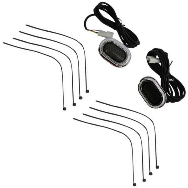 【USA在庫あり】 カスタム ダイナミクス LIGHT アンテナ スモークレンズ クローム 2040-2747 HD店