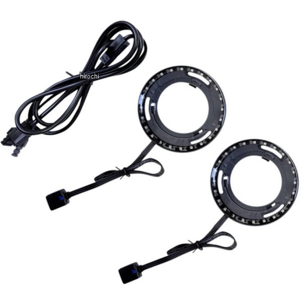 【USA在庫あり】 カスタム ダイナミクス LIGHT ProGLOW LED SPKR FRNG 2040-2879 HD店