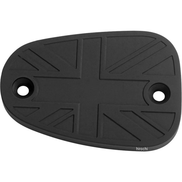 モートーンカスタムズ マスターシリンダーキャップ ユニオンジャック 02年-25年 Bonneville T100 黒 SN..