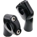 モートーンカスタムズ ハンドルライザー 28.6mm 17年-25年 トライアンフ Street Scrambler 黒 MTE089 HD店
