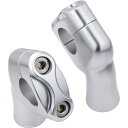 モートーンカスタムズ ハンドルライザー 28.6mm 17年-25年 トライアンフ Street Scrambler シルバー MTE096 HD店