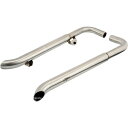 モートーンカスタムズ スラッシュカットマフラー BEDLAM 17年-23年 トライアンフ Bonneville Bobber ブラッシュ MTE180 HD店(2)