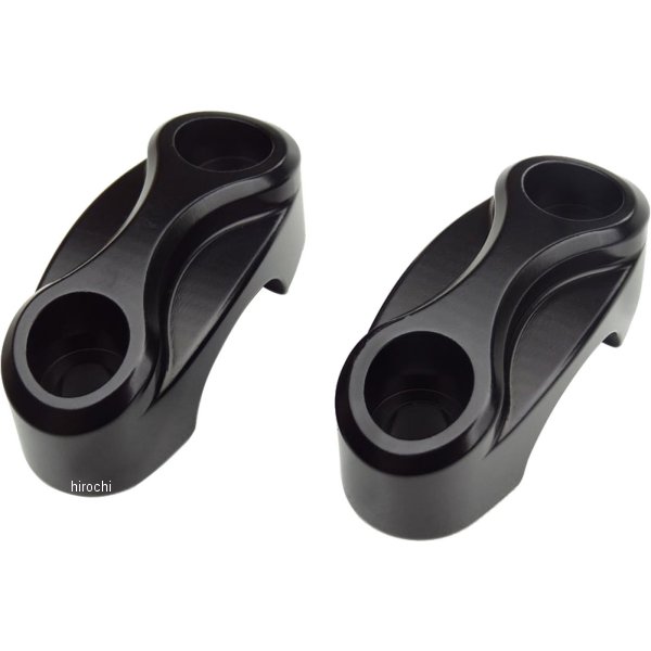 モートーンカスタムズ ハンドルバークランプ 25.4mm 02年-15年 トライアンフ Bonneville T100 空冷 黒 ..