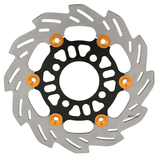 シフトアップ ディスクローター 220mm グロム、モンキー125 黒/ゴールド 260054-06 HD店
