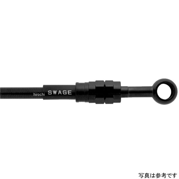 制动软管 - 【メーカー在庫あり】 スウェッジラインプロ フロントホースキット トライピース 22年 GSX-S10000GT Bremboキャリパー仕様 ステンブラック/黒 BTPB553FT HD店