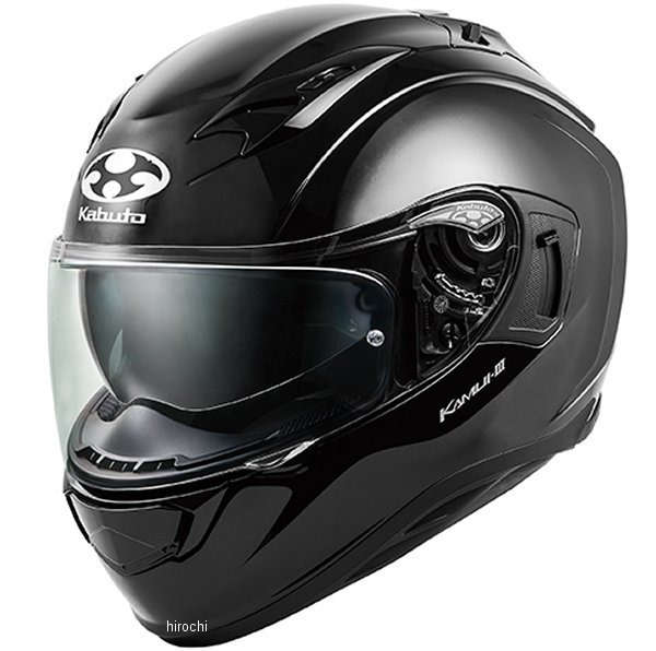 【メーカー在庫あり】 オージーケーカブト OGK KABUTO フルフェイスヘルメット KAMUI-3 ブラックメタリック Mサイズ 4966094584672 HD店