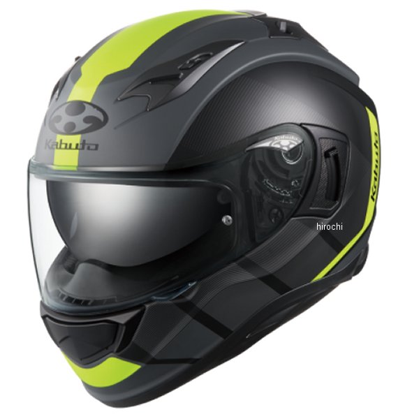 オージーケーカブト OGK KABUTO フルフェイスヘルメット KAMUI-3 JM フラットブラックイエロー Sサイズ(55cm-56cm) 4966094602888 HD店