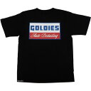 ゴールディーズオートディテイリング Goldies Auto Detailing TRICOLORE LOGO Tシャツサイズ:M(着丈:約680mm、身幅:約520mm)カラー:ブラック素材:コットン内容物:Tシャツ×1【仕様説明】GOLD RUSHスプレーでお馴染みのGoldiesより、アパレルがリリース横浜元町の「KUSTOMSTYLE SO-CAL」にてデザイン・プリントまでを依頼した、こだわりの1着です※日本サイズとなっております※バックプリントですGADT001BK-M楽天 HD店　