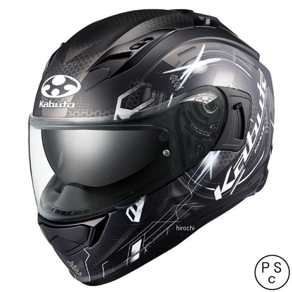 オージーケーカブト OGK KABUTO フルフェイスヘルメット KAMUI 3 エステラ フラットブラックグレー XS サイズ 4966094609764 HD店