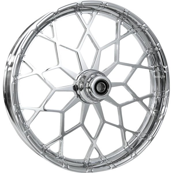  RCコンポーネンツ RC COMPONENTS フェノムホイール フロント 21×3.5 14年-22年 ハーレー FLHXS ABS無し クローム 0213-0877 HD店