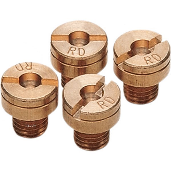 ・メインジェット ミクニ SJ。・全幅(直径)8mm x 全長9mm M5x0.80・#97.5・4個入り。SJ97.5-4楽天 HD店　