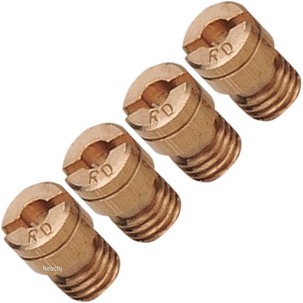 ・メインジェット。・全幅(直径)6mm x 全長9mm。・#80・4個入り。KJ80-4楽天 HD店　