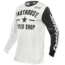 【メーカー在庫あり】 ファストハウス FASTHOUSE ユース カーボン ジャージ 白 YLサイズ 2819-1023 HD店