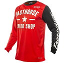 【メーカー在庫あり】 ファストハウス FASTHOUSE ユース カーボン ジャージ 赤 YMサイズ 2819-4022 HD店