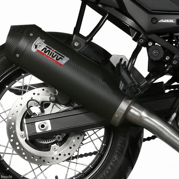 S.049.LEC+ACC.046.A1 ミヴ Mivv スリップオンマフラー 触媒あり OVAL 17年-23年 V-Strom650 カーボン S.049.LEC-ACC.046.A1 HD店