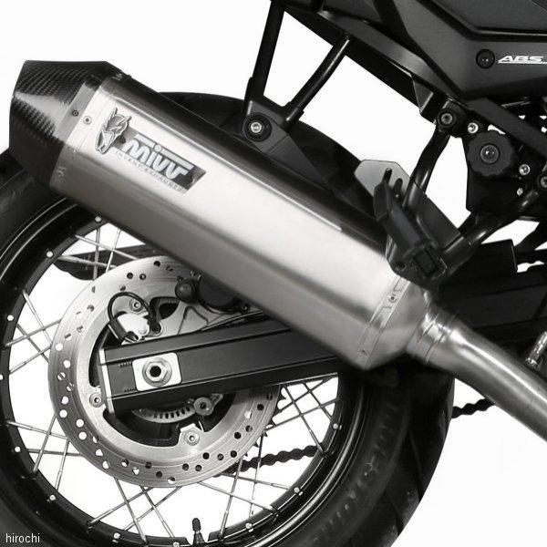 ミヴ Mivv スリップオンマフラー 触媒あり SPEED EDGE 17年-23年 V-Strom650 ステンレス S.049.LRX+ACC.046.A1 HD店