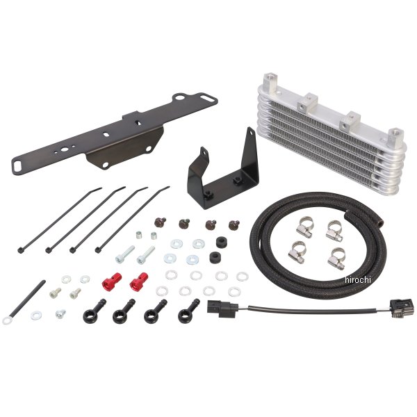 キタコ オイルクーラーキット 5段コア シュラウド内取付 13年 グロム 360-1432110 HD店