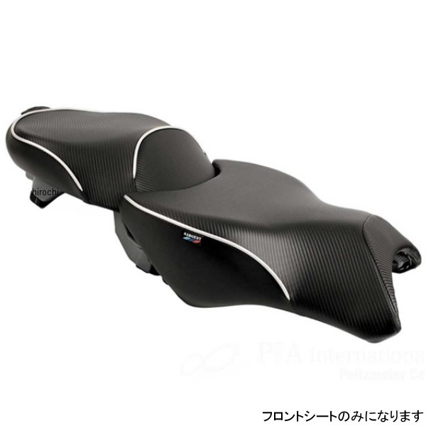 サージェント Sargent シート フロント CarbonFX 07年-16年 BMW K1300GT パイピング:黒 WS-565F-19 HD店