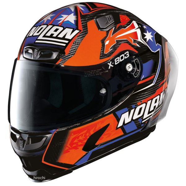 【メーカー在庫あり】 ノーラン NOLAN フルフェイスヘルメット X803RS Ultra Carbon STONER 24 Mサイズ..