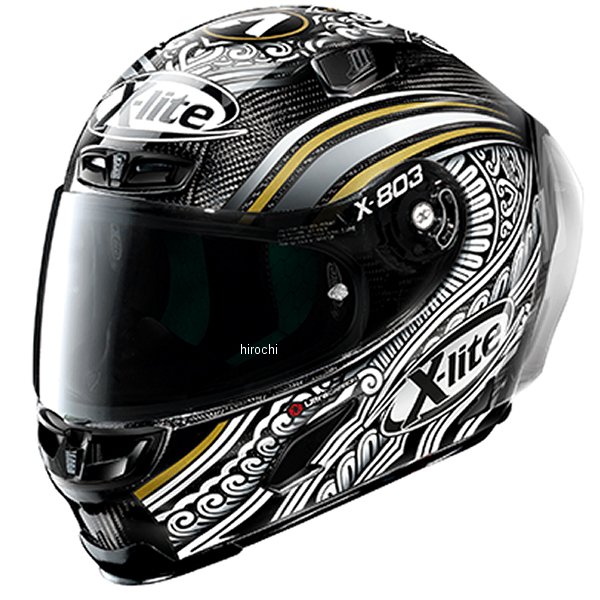 【メーカー在庫あり】 ノーラン NOLAN フルフェイスヘルメット X803RS カネットテスト カーボン Sサイ..