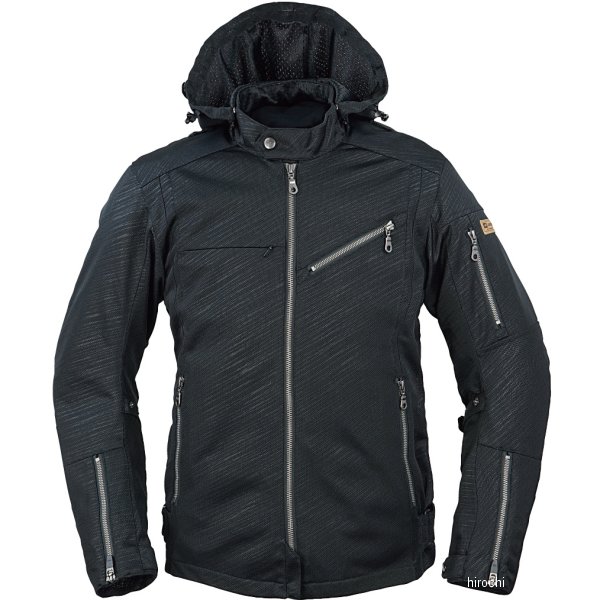 ラフ&ロード 秋冬モデル アーバンメッシュパーカーFP スラッシュブラック LLサイズ RR7347SS-BK4 HD店