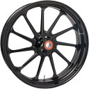 【USA在庫あり】 パフォーマンスマシン リアホイール 18X5.5 アサルト 09年-21年 ハーレー ABS無し/シングル 黒 0202-2169 HD店