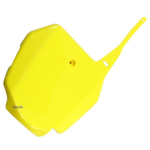 【USA在庫あり】 UFO PLAST ユーフォープラスト ナンバープレート RM85 イエロー 0520-0882 HD店