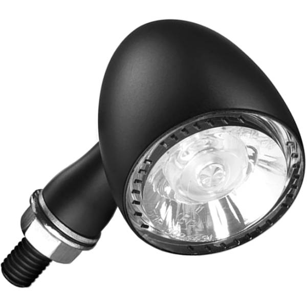 ケラーマン Kellermann Bullet 1000 Extreme/バレット 1000 エクストリーム マットブラック/クリアー アンバー 1個売り KM182-200 HD店